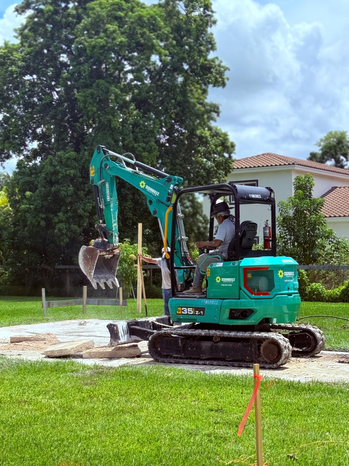 Accent wall fireplace installation - LMV Construction