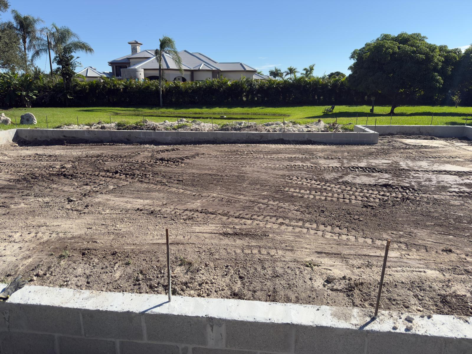 Outdoor structure framing - LMV Construction